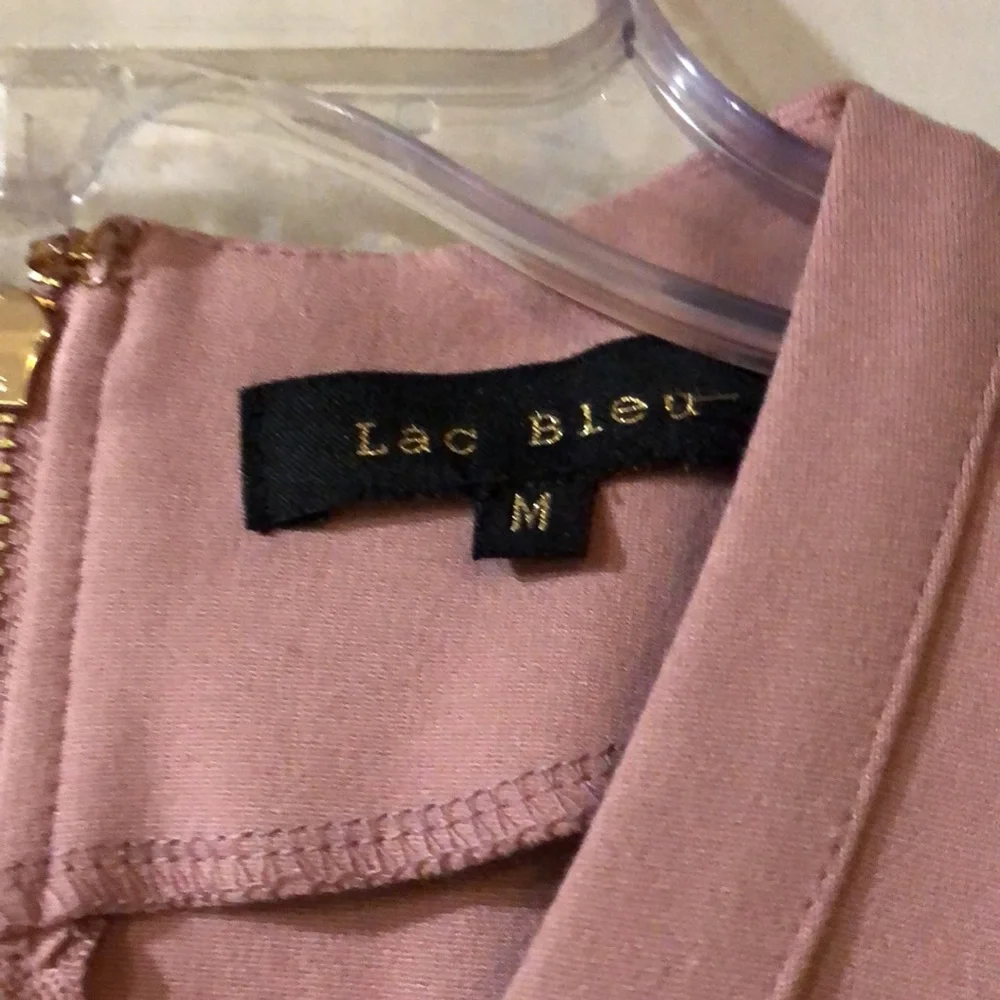 Lac Bleu‎ pink bodycon dress